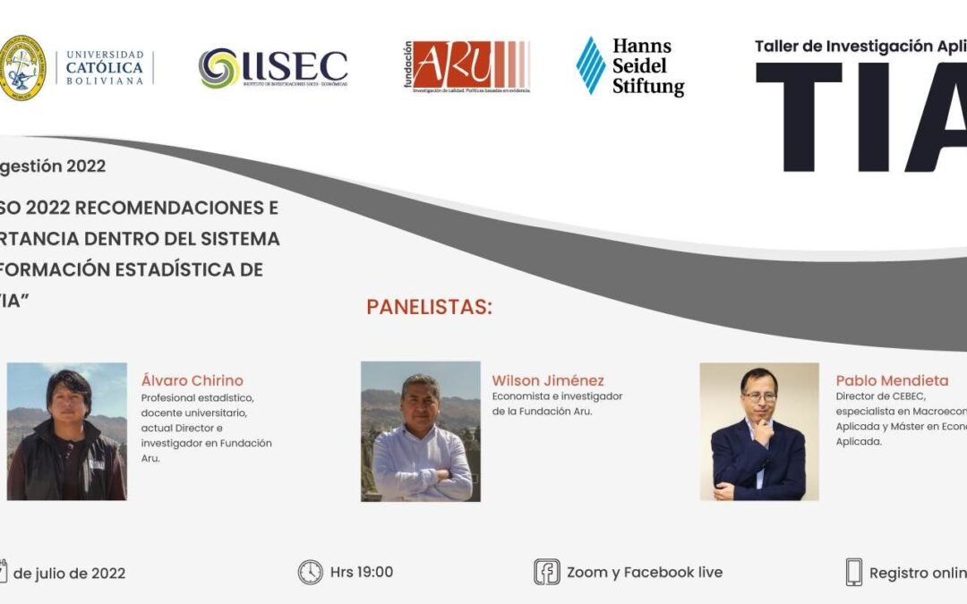 2° Taller de Investigación Aplicada (TIA) 2022